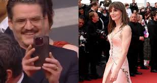 Pedro Pascal and Lux Pascal at Cannes