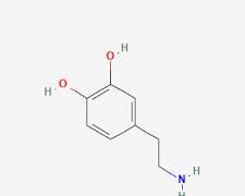 Image of Dopamine molecule