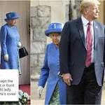 VIDEO: Donald Trump breaks royal