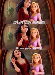 I didn&#39;t realize all the insults Mother Gothel throws at Rapunzel ... via Relatably.com