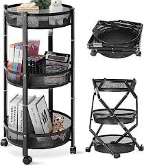 Carrito Organizador Metal 3 Niveles para Materiales Por Tan ...
