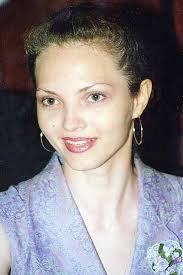Vesna Jevtić. Kod Vesnine sestre Goce na venčanju 31. avgusta 1996. u Beogradu. - vesna