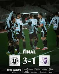 Fotbal: Universitatea Cluj - FC Argeș 3-1, în Superligă