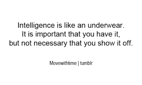 Intelligence Quotes via Relatably.com