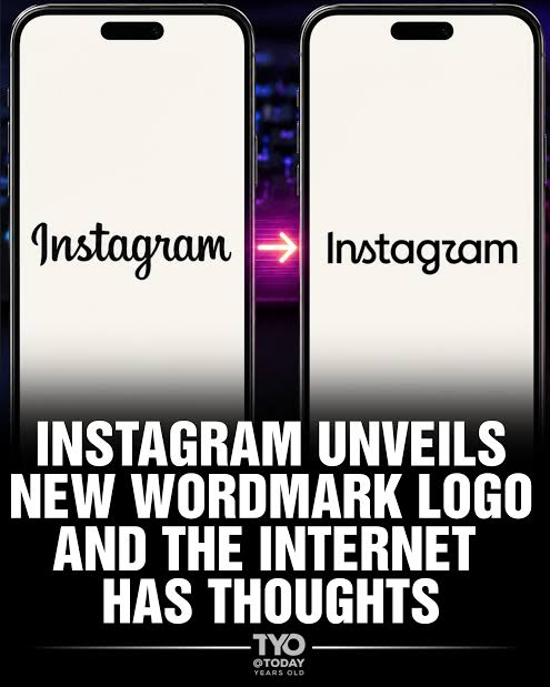 Instagzam? #Instagram just unveiled its first new wordmark ...