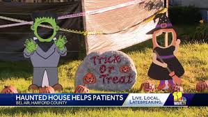 Bel Air residents turn property into 'Haunted Trail' to help a good cause