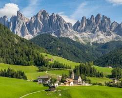 Imagem das Montanhas Dolomitas, TrentinoAlto Adige