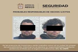 Por delito de extorsión en Tenango del Valle detienen a dos colombianos