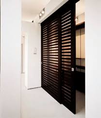 Image result for sliding wooden door