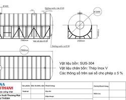 Hình ảnh về Bồn nước Đại Thành 30.000L  chi tiết mối hàn