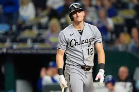 Colson Montgomery of the Chicago White Sox during an MLB game