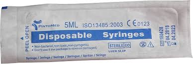 PintoMed Syringes 5 ml Pack 100 without Needle, Disposable ...