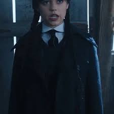 Jenna Ortega Wednesday Addams REAL Trench Coat - Product from usajacketstore.com