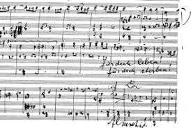 Bildresultat för mahlers tionde symfoni skiss