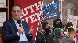 Gov. Josh Shapiro Responds to Anti-ICE Protests at Philly Book Tour Launch