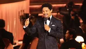 Chrissy Teigen shown deleted tweets as she laughs at Trevor Noahs Grammy jokes