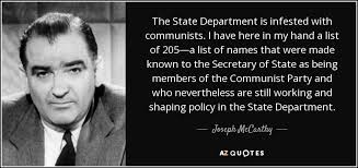 Risultati immagini per Senatore Joseph Mccarthy