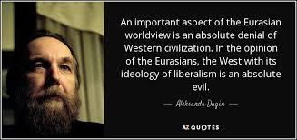 Aleksandr Dugin quote: An important aspect of the Eurasian ... via Relatably.com