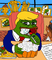 「trump pepe」の画像検索結果