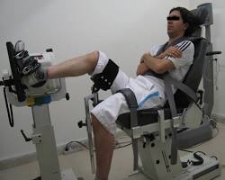Image of Isokinetic ankle plantar flexion machine
