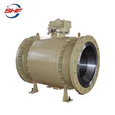 Shf API 6D Bolted Bonnet Top Entry Ball Valve with Gear ...