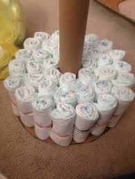 Image result for how to make diaper cake