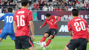 [Official] 'Explosion of 59th Goal' Son Heung-min Surpasses Cha Bum-kun to Set New Record for Most Career International Goals [Yongin On-Site]