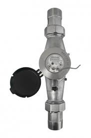2" Lead Free Stainless Steel Water Meter - Gallons