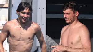 F1 Stars Kimi Antonelli & Max Verstappen Go Shirtless on Separate Yachts in Sardinia
