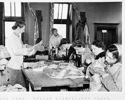 Image of Internment camp for German citizens in UK during WWII