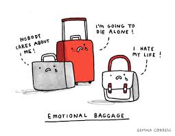 Everybody got baggage though we cleared ours – Bull&#39;s-Eye ... via Relatably.com