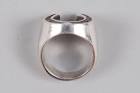 Retro Vintage Jewelry Accessories Sterling Silver Horseshoe Ring