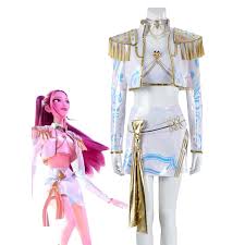 Mira's White Outfit Costume | KPop Demon Hunters | Artificial Leather & Polyester Cosplay Clans