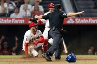 Rangers Angels Baseball