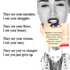 Miley Cyrus Quotes Depression. QuotesGram via Relatably.com