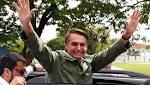 Fireworks Flags Right-Winger Jair Bolsonaro