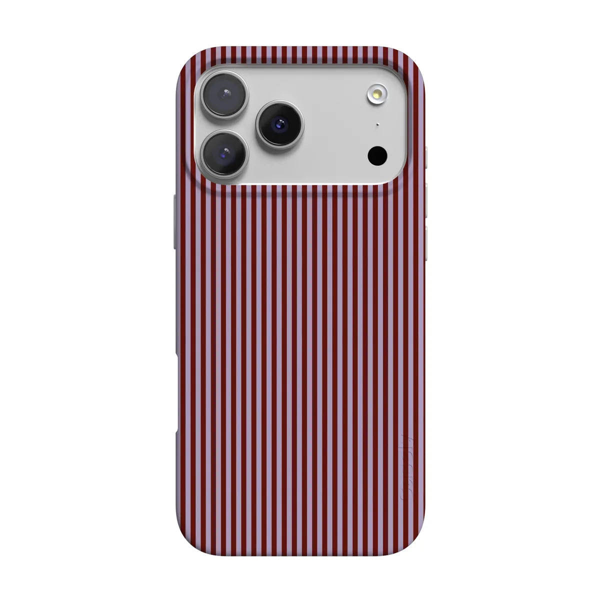 Casely iPhone 17 Pro Compatible with MagSafe Stripes and the City | Tiny Pinstripe Case Classic + MagSafe