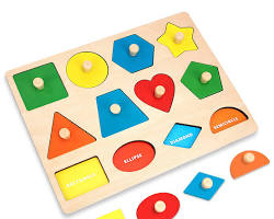 Image of Puzzle board baby toy