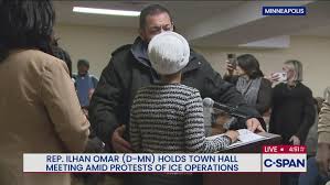 Rep. Ilhan Omar Assaulted by Protester at Town Hall Meeting