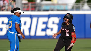 Texas Tech softball vs Alabama in WCWS semifinals | Score, TV channel, streaming
