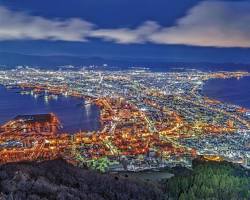 函館山の夜景の画像