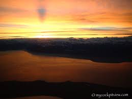 Image result for water and sunrise