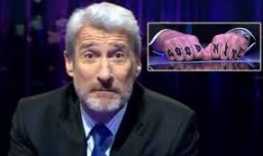 Jeremy Paxman teased David Dimbleby over his tattoo [BBC]. The Newsnight presenter signed off from the show with the words &#39;Good Nite&#39; written across his ... - jeremy_paxman_tattoo-442833