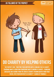 As the follower of the Prophet: Do charity by helping others ... via Relatably.com