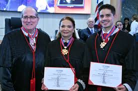 Desembargadores Flávio Costa e Joseane Bezerra são diplomados em sessão solene do TJMA