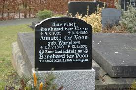 Grab von Gerhard Veen, ter (04.06.1885-09.06.1950), Friedhof Wymeer