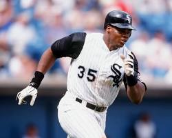 Image of Frank Thomas playing for the Chicago White Sox