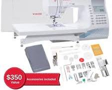 Singer Quantum Stylist 9960 embroidery machine