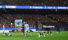 Licensable picture: UEFA Champions League - FC Barcelona v Feyenoord