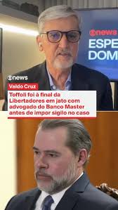 Dias antes de impor o sigilo no caso do Banco Master, o ...